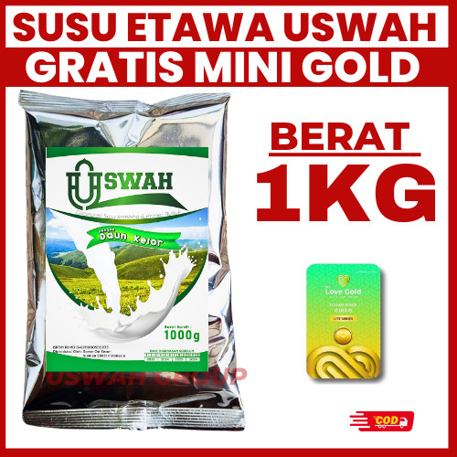 

Susu Kambing Etawa USWAH 1KG Untuk Tulang, Penderita Diabetes, Kolesterol, Maag, Asam Lambung, Etawaku