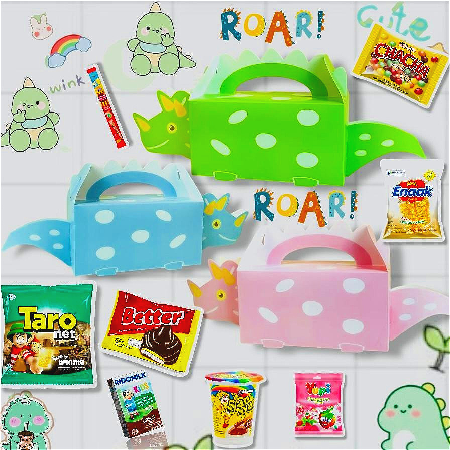 

Kotak Kado Anak Motif Dino Uk Sedang 20x10x20cm - Kotak Ulang Tahun Anak Dengan Motif Dino - Kotak Snack Ulang Tahun Kotak Kado Anak Cowok Cewek - Bus Mobil