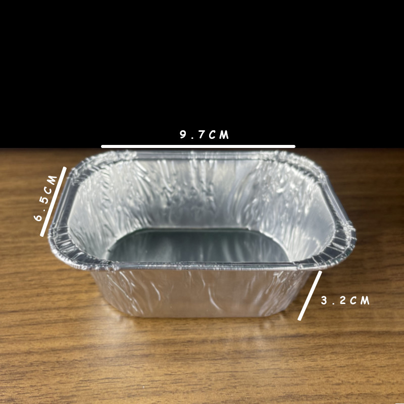 BX-984519 Alumunium Foil Tray Cup Dimsum Mentai Macaroni Schotel Klapertart Brownies Spaghetti Brule