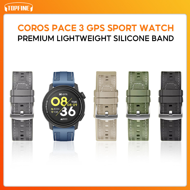 Nylon Strap For COROS PACE 3 GPS SPORT WATCH 22mm Silicone Replacement Watchband Bracelet Belt COROS