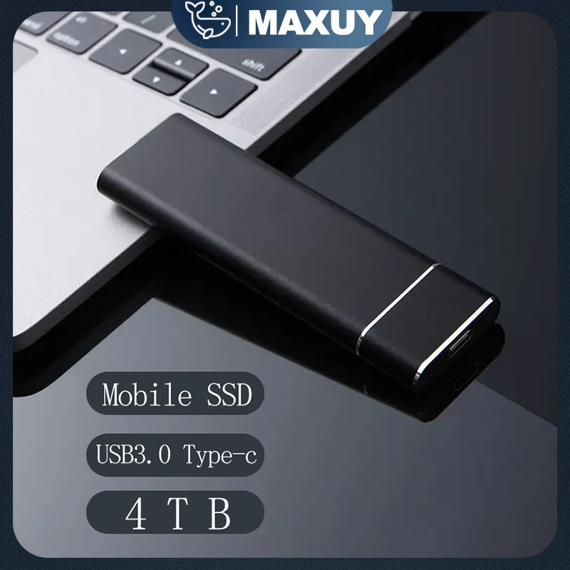 SSD Eksternal 4TB USB 3.0 Type-C ssd laptop PC ssd portable eksternal hp solid state drive