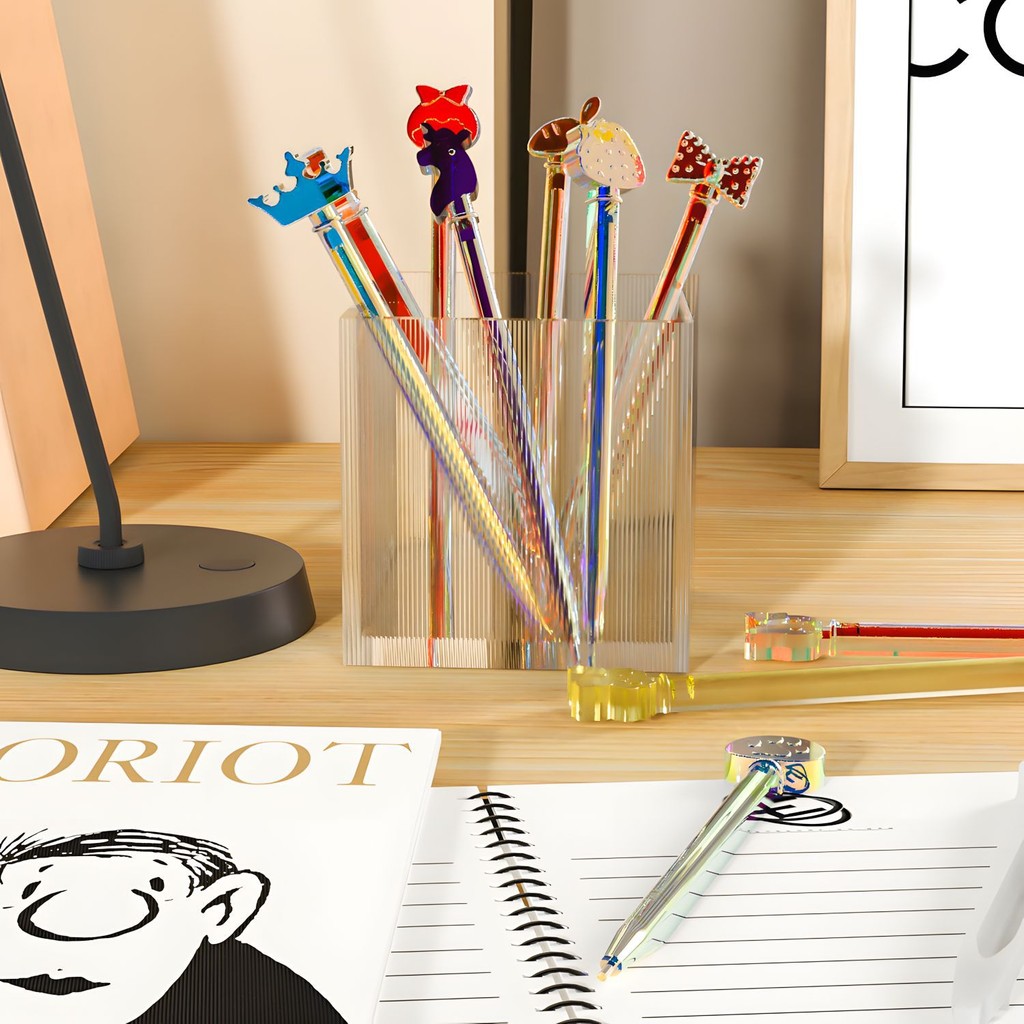 

Cute Ballpoint Pen Mold Pen Silicone Mold Star Crown Jewelry Animal Shape DIY Epoxy Resin Mold Casting Handmade Pen Decor