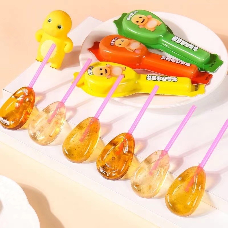 

Permen Lollipop Nailong 72G Rasa Jeruk Permen Bentuk Lucu Permen Lembut Anak-anak