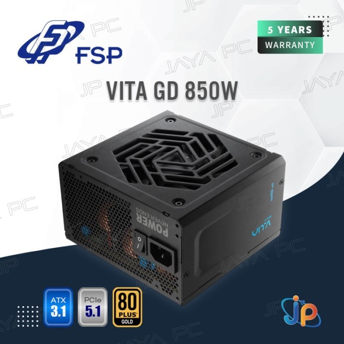FSP VITA GD 850W ATX 3.1 PSU -  Power Supply 850Watt 80+ Gold