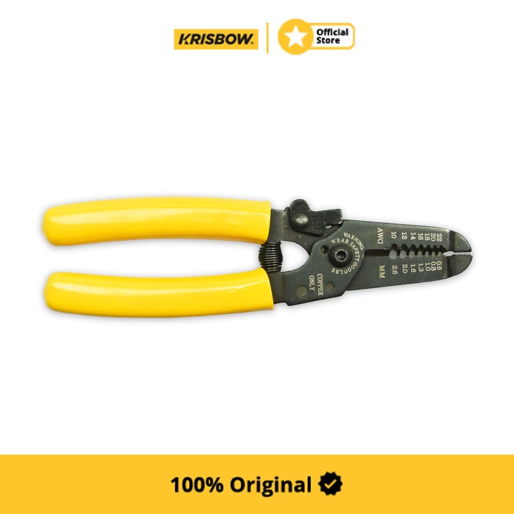Krisbow Wire Stripper Tang Kupas Kabel