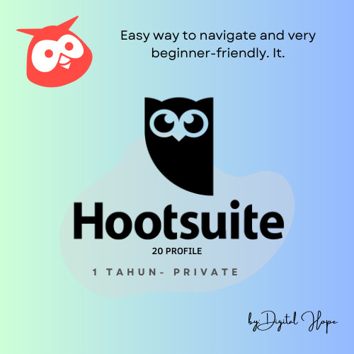 Hootsuite Pro 1 Tahun Private