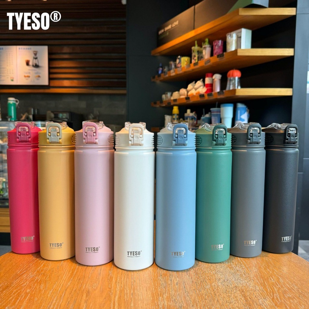 ZJ86 Tyeso Tumbler Botol Minum Tyeso TS-8770C TS-8771C Stainless Steel Anti Tumpah Double Vacuum Ins