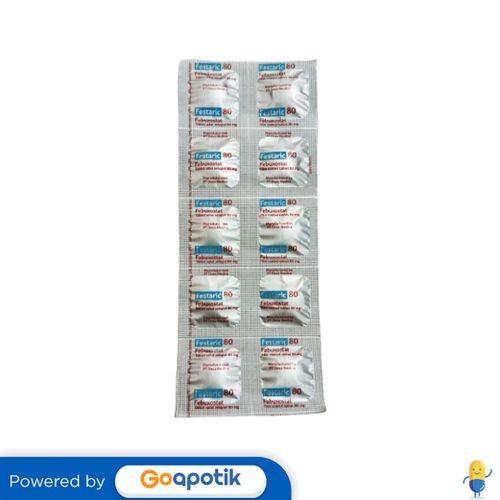 Festaric 80 Mg Strip 10 Tablet