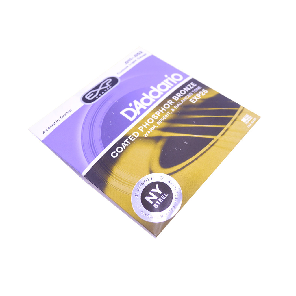 Senar Gitar D'addario EXP 26 Acoustic Guitar NY Steel