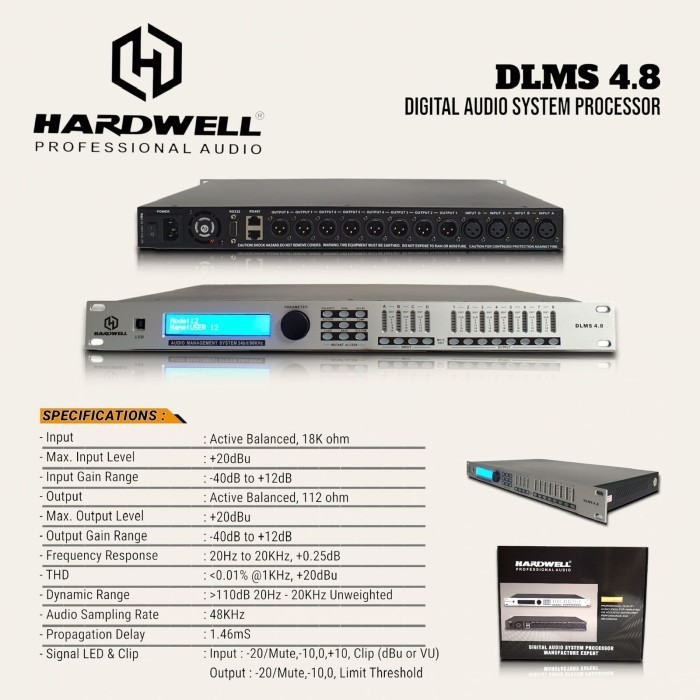 Management Hardwell Audio Management Speaker DLMS 4.8 / DLMS4.8
