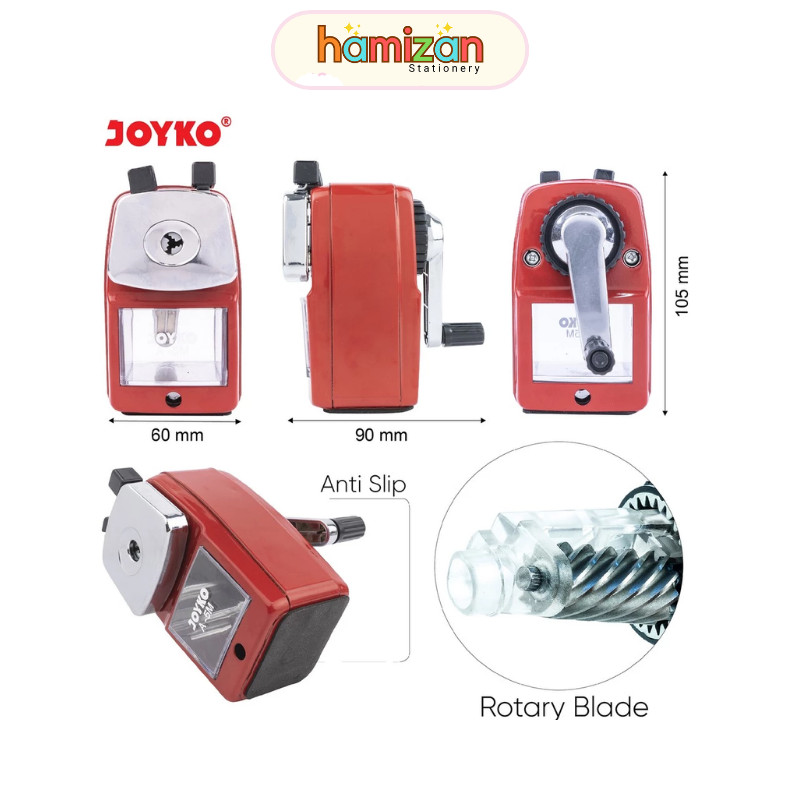 

Rautan Meja / Sharpener Putar / Duduk A-5M A5m Joyko