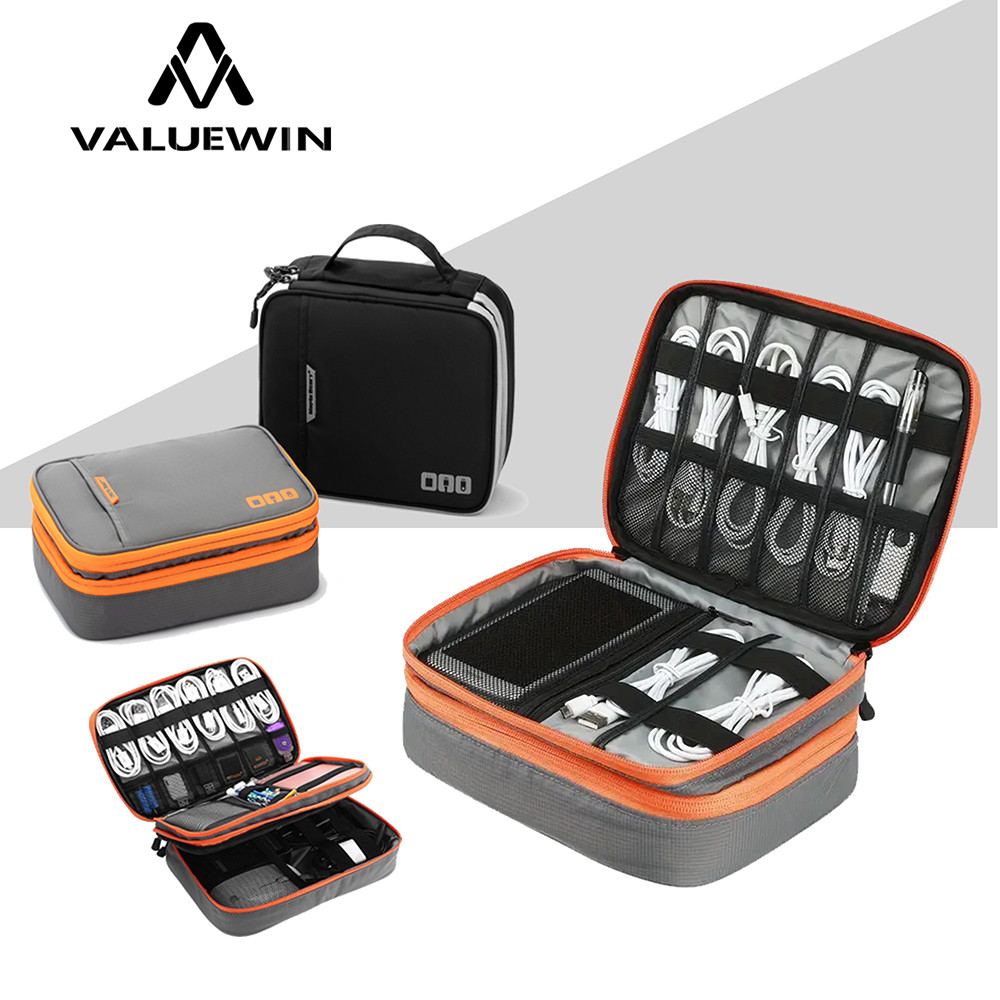 

Cable Storage Bag Digital Electronic Organizer Pouch Portable USB Data Line Charger Plug Storage Bag Travel Cable Organizer Case