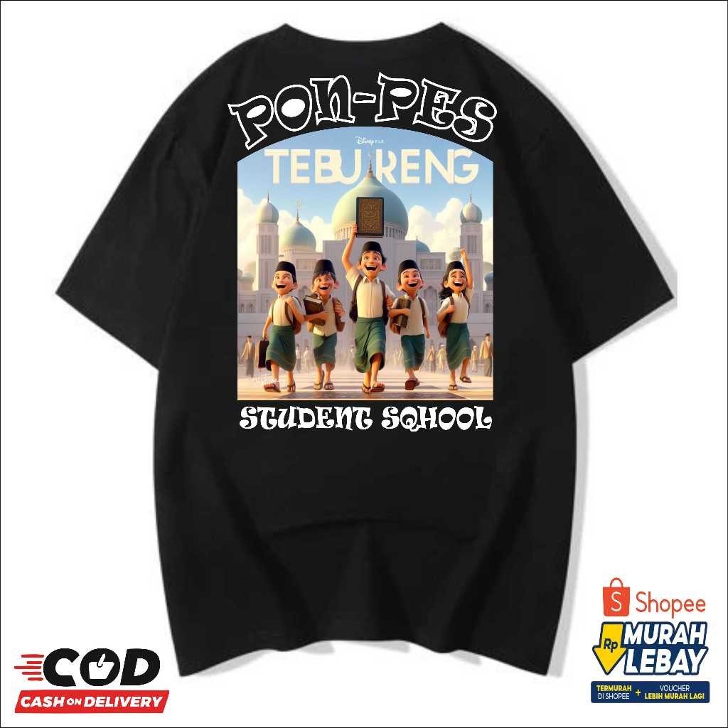 KAOS ISLAMI KAOS SANTRI DISTRO PESANTREN TEBU IRENG NEW 2024