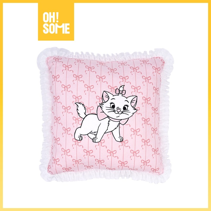 【OHSOME x Disney】- CCCOVE Marie Cat Square/Round Cushion Disney Series Bantal Tidur/Sofa Serbaguna