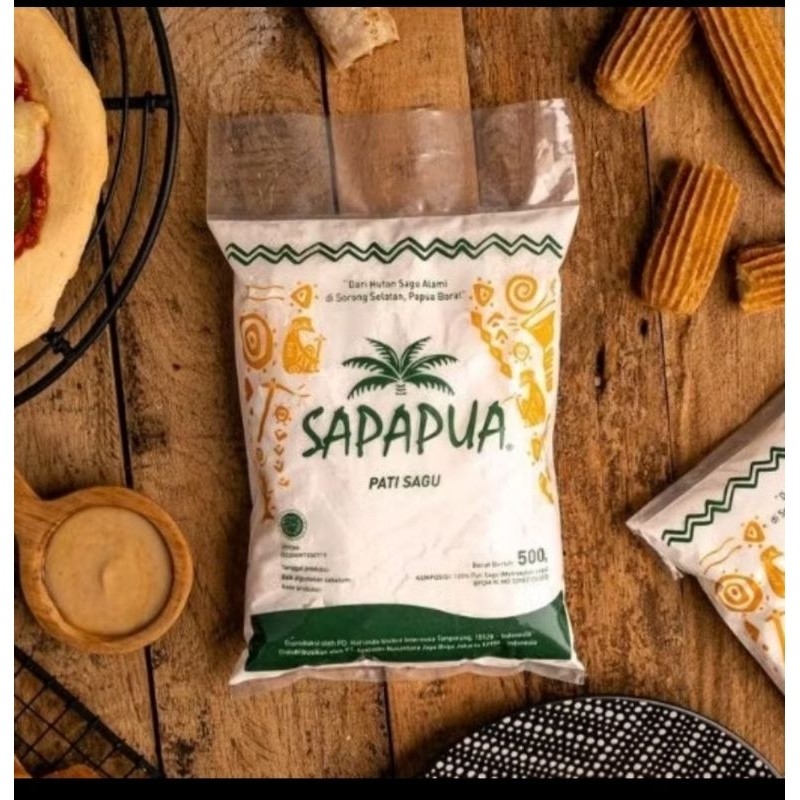 

SAPAPUA - TEPUNG SAGU 500GR