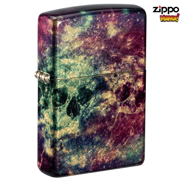 Zippo Galaxy Skull Design - Zippo Lighter Original