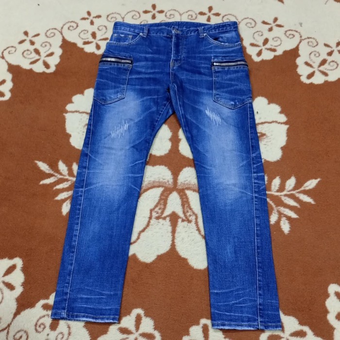 celana jeans kargo WHITE LINE IDUN sz 32 casual street