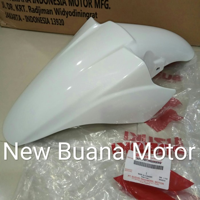 Spakbor Depan Skywave 125 Putih berkualitas