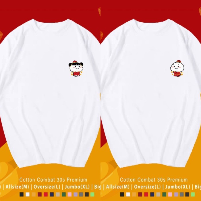 T-SHIRT / KAOS IMLEK PENTOL / CUSTOM TEE / BAJU KEMBARAN KELUARGA 30S - INFO ADMIN, KIDS S-XL