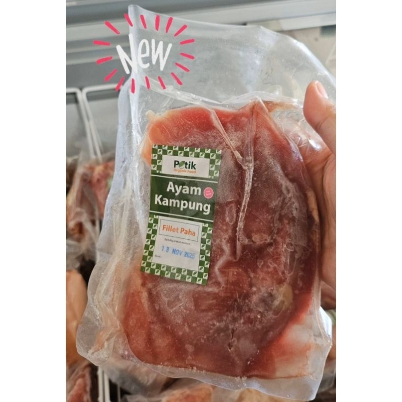 

Petik Organik - Fillet Paha Ayam Kampung Organik 250gr