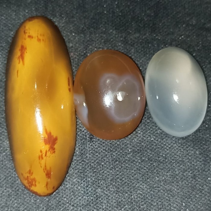 Paket Nomor 7 Natural Batu Akik Motif Gambar Unik Antik Bukan Cincin Perak Emas Bacan Pirus Kecubung