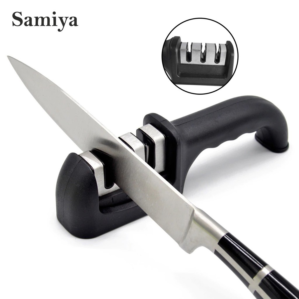 pengasah pisau serbaguna / pengasah pisau dapur multifungsi / pengasah pisau