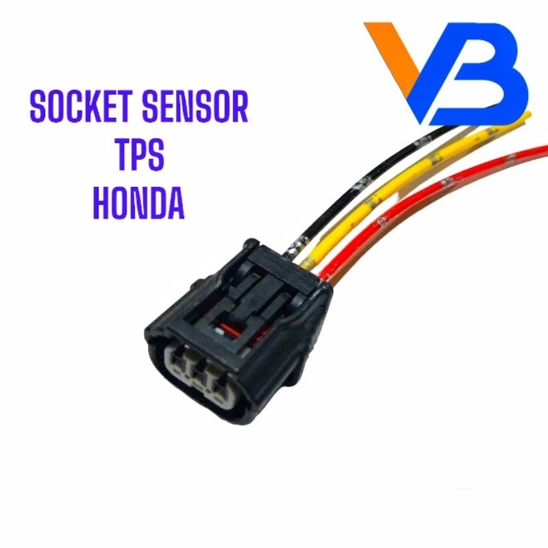 Socket Sensor TPS Honda Beat FI Vario FI Scoopy FI Genio Verza Revo Fi Supra Fi Soket Tps Beat Fi So