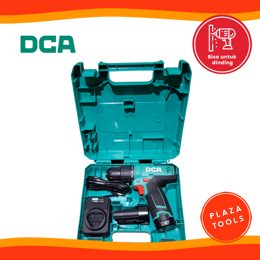 PROMO DCA Bor Baterai 12 Volt DCA ADJZ1202iE IMPACT Cordless Drill ADJZ1202iE