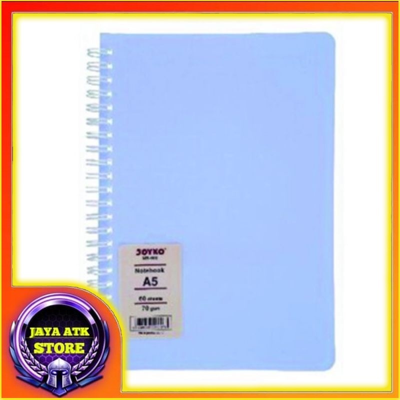 

Notes Spiral A5 Pastel NB-680 Diary Buku Catatan Bergaris 70 Gsm 60 Lbr