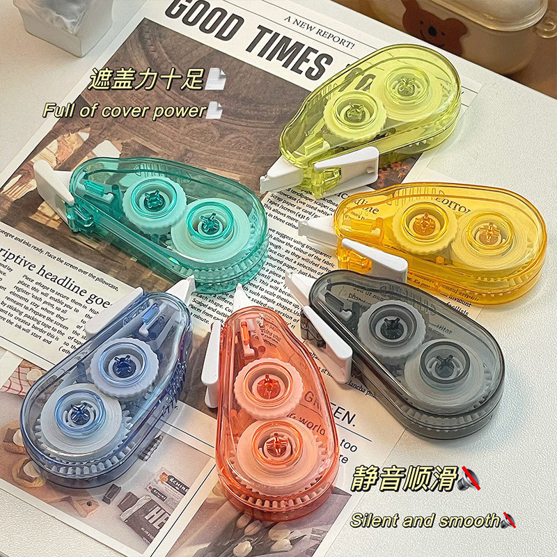 

Combo 6 Tip Ex Kertas Correction Tape Pita Koreksi Warna Mekanik Penghapus Correction Tape Study Stuff Tip-ex Kertas Alat tulis