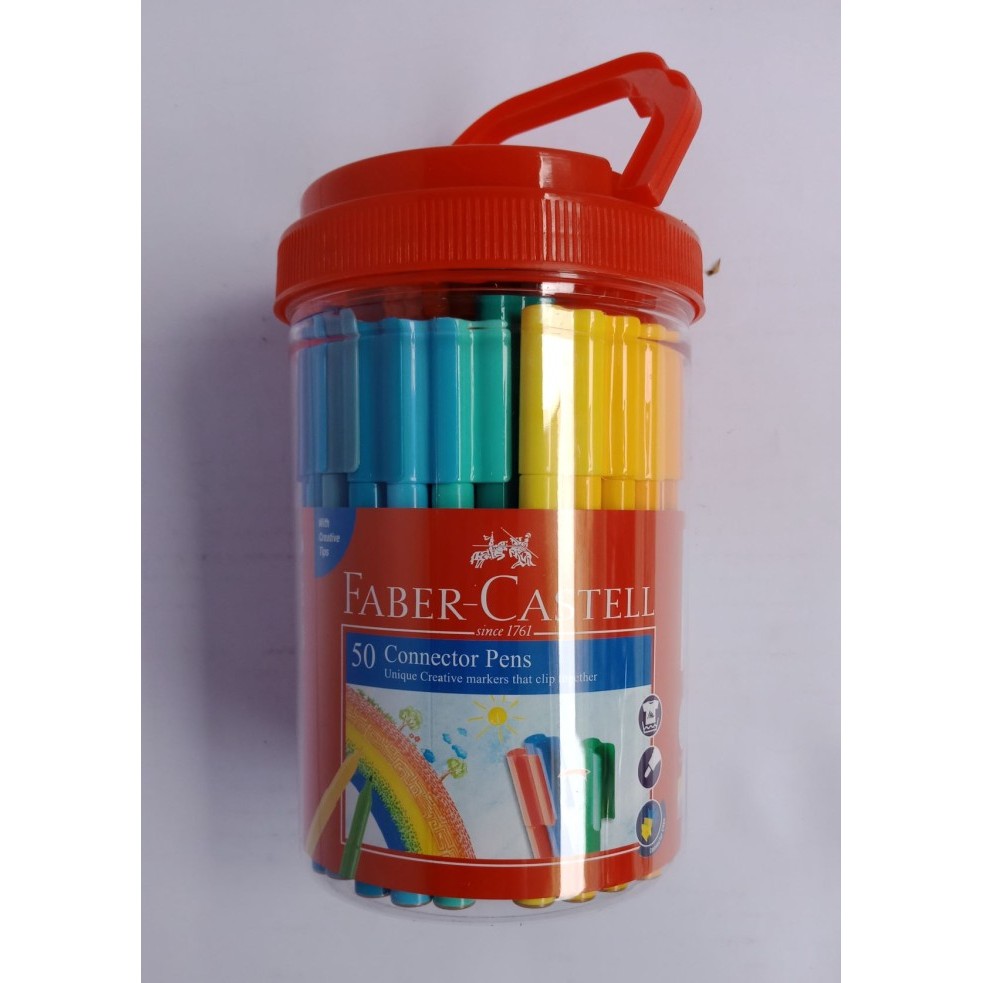 

[New Arrival] Connector Pen Faber Castle 50 warna