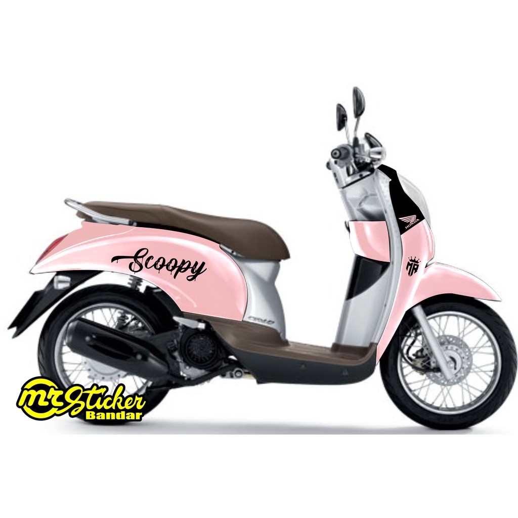 Decal sticker scoopy full body Scoopy Karbu FI New dekal stiker 2017 2018 2019 2020 2021 2022 scoopy