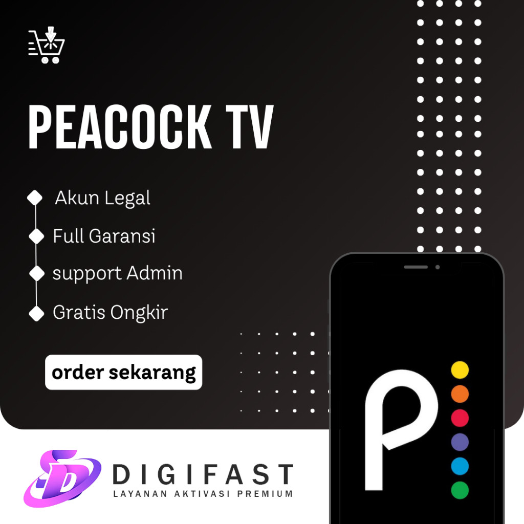 Peacock Tv Premium 1 Tahun Full Garansi (Proses Tercepat Buka 24 Jam)