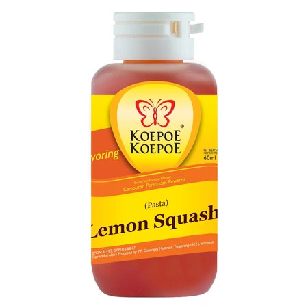

KOEPOE-KOEPE PASTA LEMON SQUASH | BUMBU DAPUR BAHAN MAKANAN
