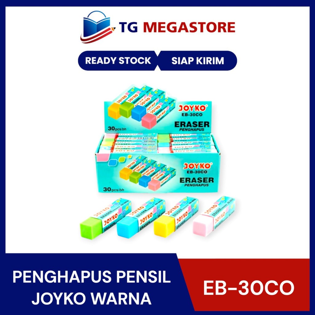

Penghapus Pensil Joyko Color EB-30CO
