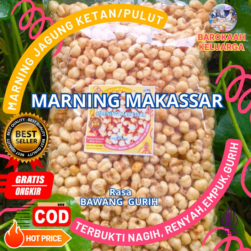 

1 KILO KG MAKARONI MARNING JAGUNG SULTAN/ JAGUNG MARNING KETAN PUTIH/ JAJANAN MARNING JAGUNG PULUT GURIH ASIN BAWANG TERBUKTI EMPUK RENYAH GURIHH, HARGA SPESIAL