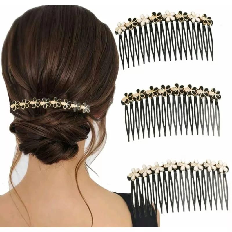 SIRKAM MATA HITAM KOREA AKSESORIS / SIRKAM RAMBUT MUTIARA / SIRKAM RAMBUT WANITA BANDO SISIR