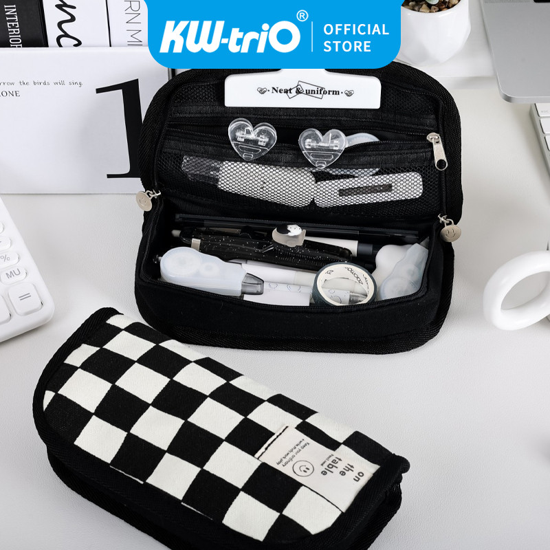 

tempat pensil alat tulis Jepang berkapasitas besar/kotak pensil Sederhana untuk Kapasitas Besar/tempat pensil aesthetic