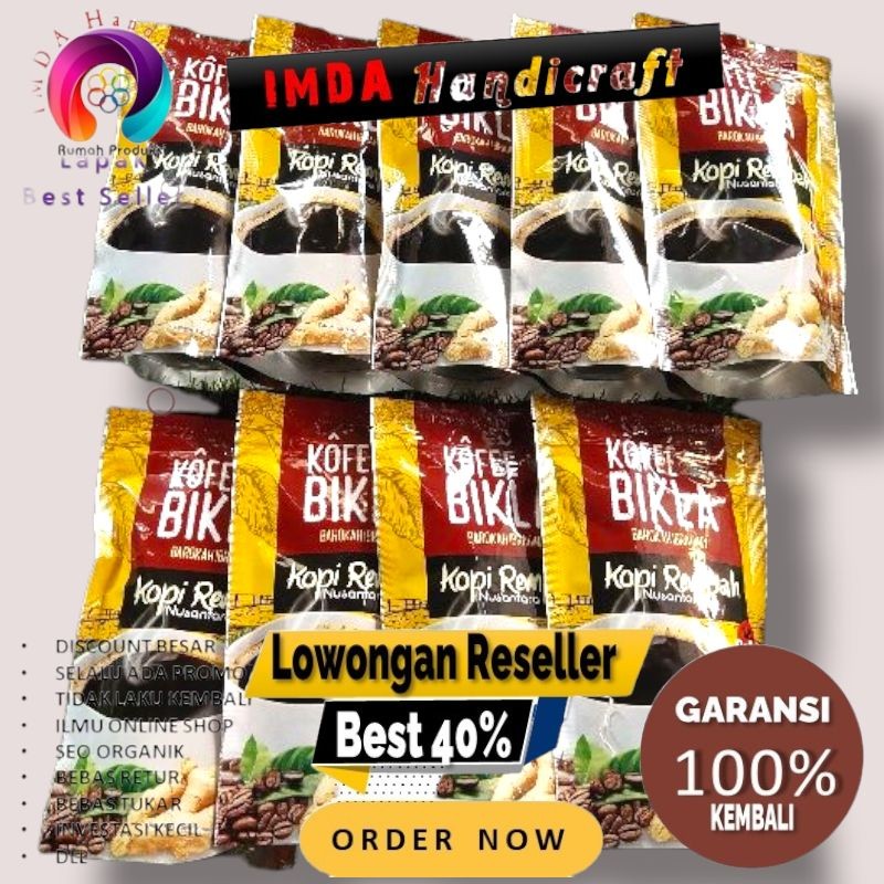 

IMDA HANDICRAFT PAKET 9 PCS KOPI BIKLA REMPAH ASLI ROBUSTA JEMBER 125 GRAM