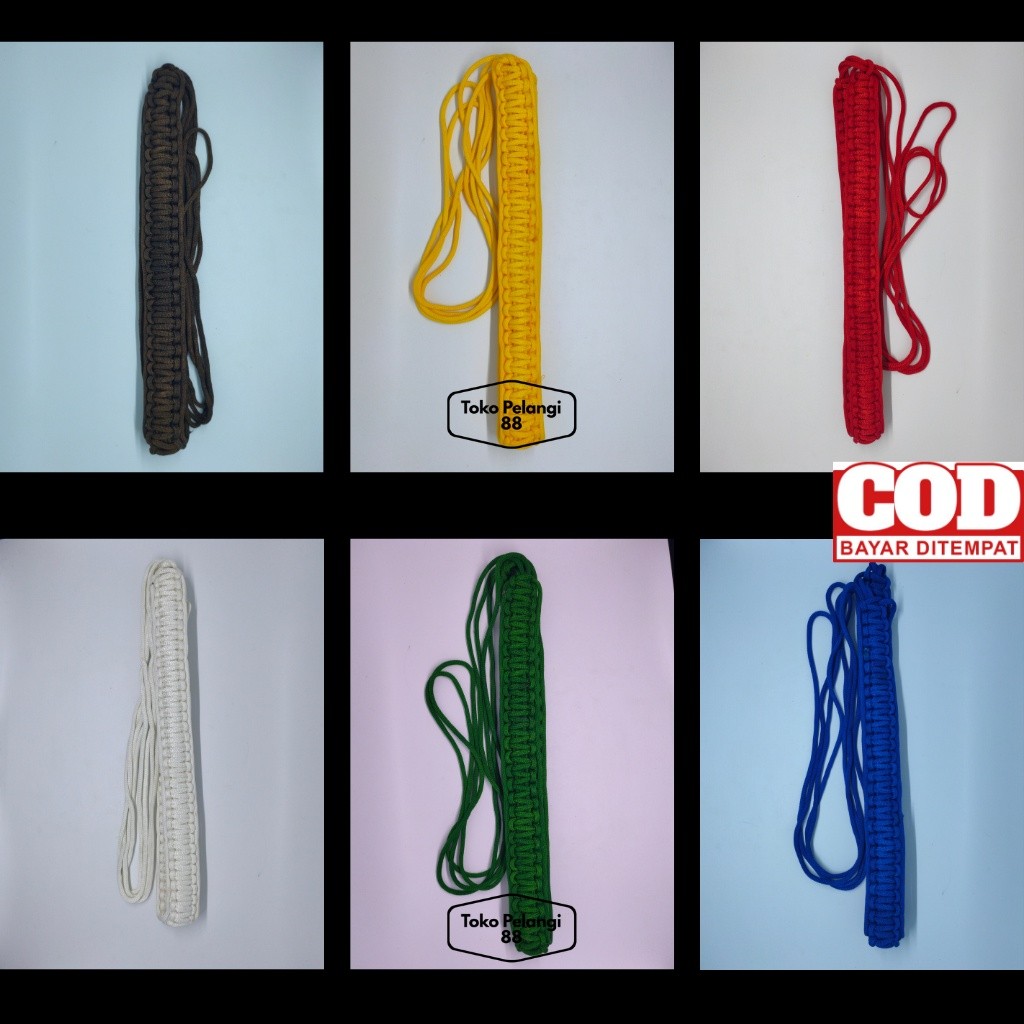 Tali Peluit Pramuka Siaga Penggalang Penegak Tali Kur Pluit Sempritan Satpam Security Besar Murah/pr