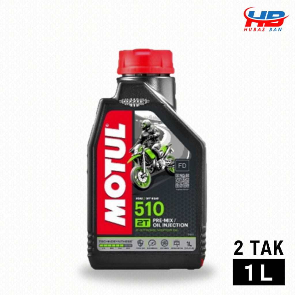 Oli Samping Motul 510 2T 20W-40 1L 2 Tak