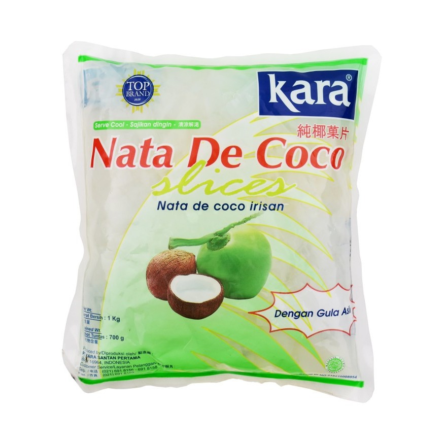 

New Item KARA NATA DE COCO SLICES 1KG