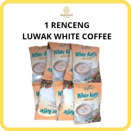 

Luwak White Coffe Original Kopi Instan (20gr/ 10 sachet)