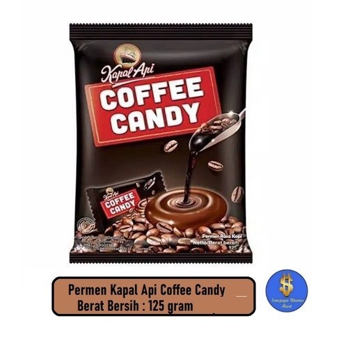 

KAPAL API COFFEE CANDY BLACK COFFEE 125G PER BUNGKUS