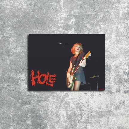 DL25 Poster Hiasan Dinding Courtney Love Hole