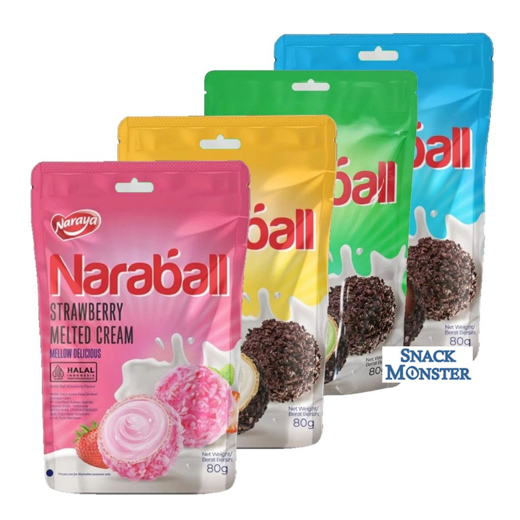 

Naraya Naraball Wafer Melted Cream - Netto 80 gr