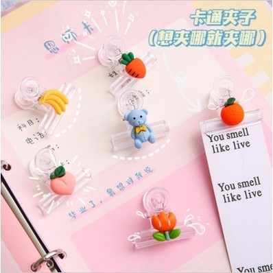 

Binder Clip Penjepit Kertas Plastik Motif Buah Penjepit Serbaguna Transparan 217