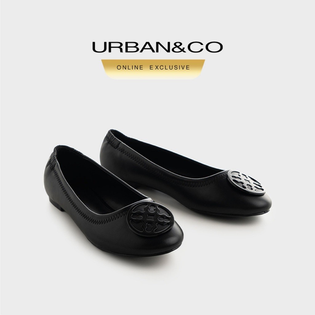 URBAN&CO Basic Flat Shoes Wanita Sepatu Slip On FlatShoes Cewek - Kenji