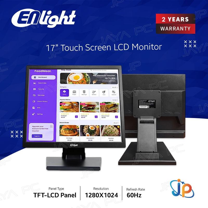 Monitor Enlight LCD Touch Screen 17ENT-B POS - TFT HD 17" Inch