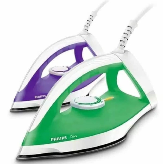 NDpart Setrika Kering Bagus Dry Iron PHILIPS DIVA GC122 Garansi Original